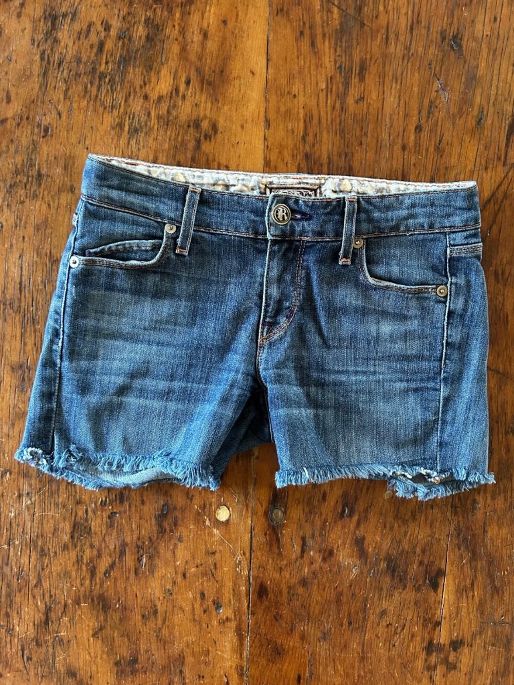 Rich & Skinny Y2K LOW RISE JEAN SHORTS
